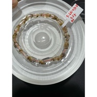 (Al9)(5-7li+)Ta bracelet with blonde hair and chrysanthemum quality in vip rough, uncertain form