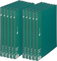 Plus File, Clear File, Super Economy, A4, Vertical, 20 Pockets, Green, 10 Books, FC-122EL 88-423 x 1