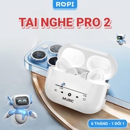 ROPI HOME Pro 2 Bluetooth Headset 8H Battery Extreme Bass Noise Canceling Rename Touch - 6 Months