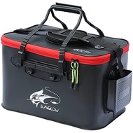 Fishing Bucket, 6Gallon/8Gallon/10Gallon Foldable Fish Bucket,Live Fish Container Multi-Functional L