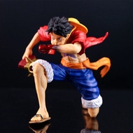 IU9T Bandai 13cm One Piece Luffy Gear 2 Action Figure Sun God Nika Statue Anime Figurine Pvc Model D
