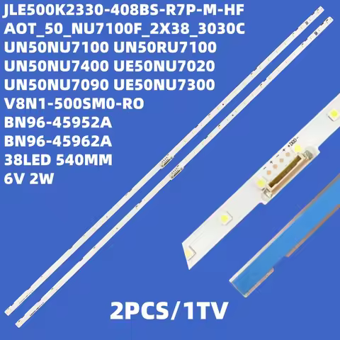 LED strip for TV UE50NU7400 UN50NU7100 UE50NU7100 UE50NU7020 50NU7400 UN50NU6900 UE50NU7090 UA50NU78