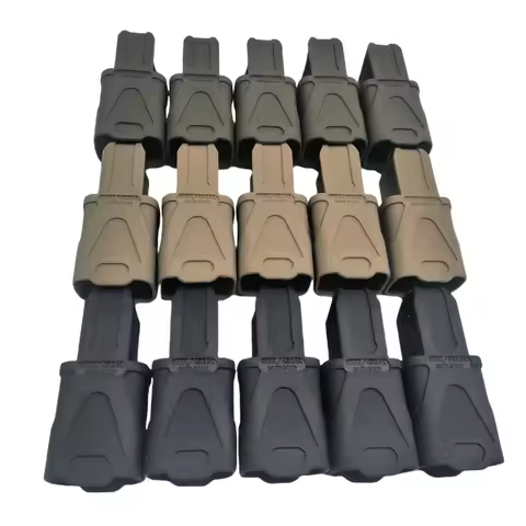 5pcs/lot Tactical 9MM NATO Subgun Cage Fast Mag Rubber Loops for MP5 MP5K Magazine Assist Hunting Ri