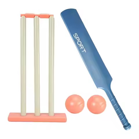 Multifunctional Kids Cricket Set Outdoor Playing Cricket Bat Stump Parent Child Interactive Sports G