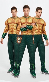 (Người lớn) Trang Phục Aquaman Bộ Đồ Halloween Hoá Trang Thành Các Siêu Anh Hùng Avengers và D.C cho