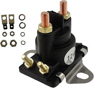 Auttoop Starter Solenoid 12V 4 Terminal Starter Relay Solenoid Compatible with J&N 240-22005 Mercury