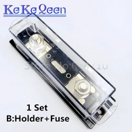 【♚】ANL fuse holder Bolt-on Fuse Automotive Fuse Holder with fuse 30A 40A 50A 60A 80A 100A 120A 160A 