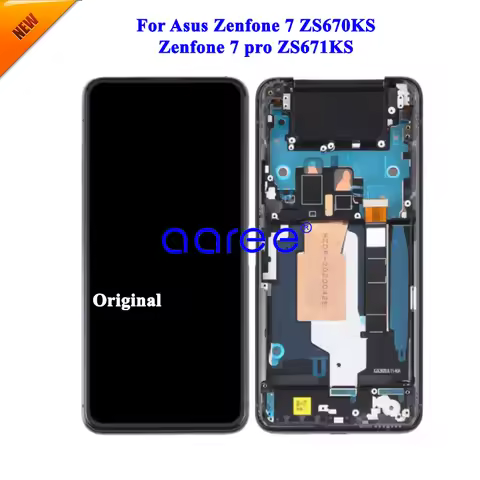 6.67 LCD Original For Asus Zenfone 7 ZS670KS LCD For Zenfone 7 pro ZS671KS Lcd Disaplay LCD Screen T
