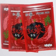Korean Power Pad Red Ginseng Sticker Bag 6 Stickers - Genuine Product
