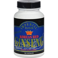 [USA]_Imperial Elixir Korean Red Ginseng - 300 mg each - 100 Capsules - Comes from the best ginseng