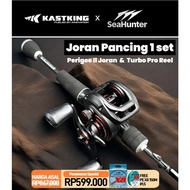 x KASTKING Joran Pancing 1 Set = Perigee II Joran UL Power Rod +Turbo Pro 8.1:1 Gear Ratio BC Baitca