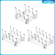 [Ahagexa] Plate Stand Plate Holder Organizer for Home Decoration Cupboard Kitchenware