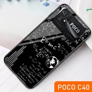 HP [H16] Softcase Glass Kaca Xiaomi poco C40 - Casing Xiaomihp poco C40 - Case Xiaomihp poco C40