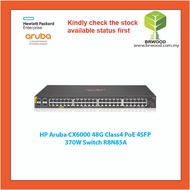 HP Aruba R8N85A: CX6000 48G Class 4 PoE C/W 4 SFP 370W Switch