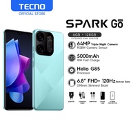 Tecno Spark Go 2024 Original Cellphone 12GB+512GB 7.2Inch 5G Android Smartphone Legal Mobile Phone