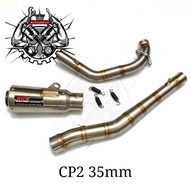 SCK Racing by AHM Exhaust CP2 35MM Yamaha LC135 4speed