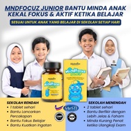 Vitamin Minda Kanak Kanak - MndFocuz Junior Bantu Fokus Belajar, Kuat Memori, Mudah Belajar