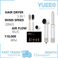 Ukliss Hair Dryer Brush 5 In 1 Multifunctional  Automatic Styler Hair Curler Straightener 630 Millio