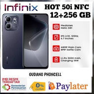 infinix hot 50i NFC 12+128 GB Gaming Helio G81 (pengganti hot 40i)   (imei terdaftar)  garansi resmi