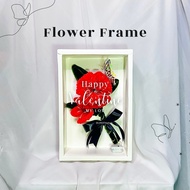 Flower Frame Pipe Cleaner Red Rose Mix (Flower Frame Wire Feather)