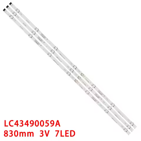 LED Backlight Strip for 43UK6400PLF 43LG63CJ 43LJ610V-TA ZA LC43490057A LC43490061A 43UJ635V 43LV761