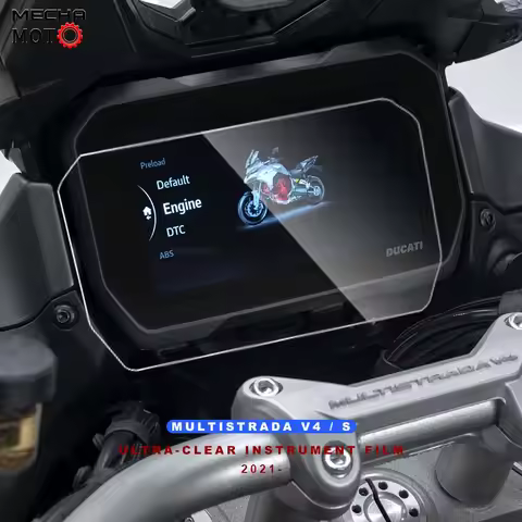 Motorcycle Scratch Cluster Screen Dashboard Protection Instrument Film For Ducati Multistrada V4 Pik