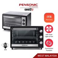 Pensonic 46L Large Electric Oven (Rotisserie & Convection) | PEO-4605 PEO-4611 MOT-45 OT52R (Ketuhar