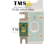 DC Fuse Adle Glass Copper Laminated 800A Forklift Fuse DCVOLT