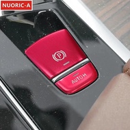 Car Styling Electronic Parking Brake Buttons Decals Decoration Cover Trim For BMW 5 Series G30 2018-
