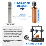High Quality CR6 SE Titanium Alloy Bimetallic Throat Tube Applicable CR-6 SE Hotend 3D Printer4.6