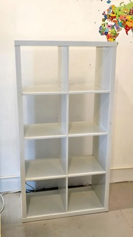 IKEA KALLAX 2x4 Shelving Unit - White IKEA KALLAX 2x4 八格收納櫃 - 白色