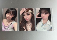 LE SSERAFIM lesserafim pureflow weverse 簽售特典小卡 sakura yunjin eunchae小卡