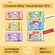 Cussons Wet Wipes 50s Baby Wipes Buy 1 Get 1 Free / Wet Wipes Cusson Baby Wipes