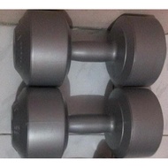 Pair (2 Pcs) Winstar 8 Kg Barbell Dumbbells