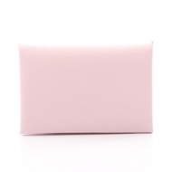 【二手】愛馬仕 HERMES 零錢包 Calvi Rose Eglantine Rose Eglantine 其他 Calvi Rose Eglantine 女士 未使用