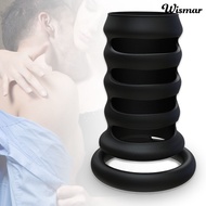 [WS]Penis Corrector Safe Longer-lasting Erection Silicone Delay Ejaculation Lock Ring for Male