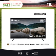 [2023 New Google TV] Aconatic Google TV 4K HDR รุ่น 55US700AN ขนาด 55 นิ้ว ระบบปฏิบัติการ Google/Netflix &amp; Youtube MEMC 60Hz Wifi Dolby Vision &amp; Atmos (รับประกัน 3 ปี)