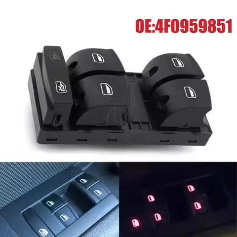 4F0959851F 4F0 959 851 F For Audi A3 A6 S3 S6 C6 Q7 RS6 PLUS AVANT Electric Master Window Lifter Con