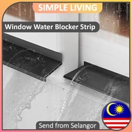 TPE Window Water Blocking Bar Cold-Resistant Windproof Waterproof Window Rain Blocker Strip