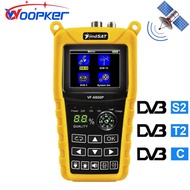 New Woopker Salite Finder VF 6800P Support DVB-T2/DVB S2/DVB C Sat Finder Meter TV Receiver DVB T2 T