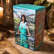 Victoria Tarot Cards – Witte Style Tarot 12x7cm Double-Sided Embossed 80 Sheets Heaven and Earth Cov