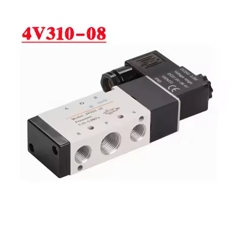 AIRTAC solenoid valve 4V310 series 4V310-08 4V310-10 DC24V AC220V two-position five-way single elect