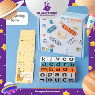 PLANETKIDZ FK519 Educational Spelling Game Toy for Word Recognition Spelling Game/