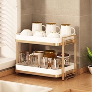 Coffee Glass Mug Drainer Rack Mug Holder Kitchen Cup Rack Cup Holder Cup Storage Rack Tray Storage