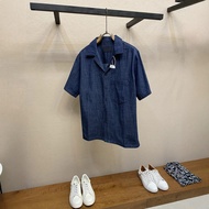 I8L2 PA * 26 Money Bray Short-Sleeved Men's Denim Shirt All-Match Shirt
