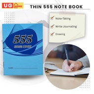 UG Note Book Thin 555 Mix Color Pocket Book Buku Nota 555 Buku Kecil