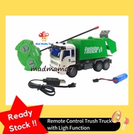 RC truck Remote control Rubbish Truck Mainan Rc Lorry Sampah ( Ready stock)