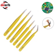 Tweezers Home Office Shop 1 Pcs Anti-Static For Electronics High Precision
