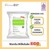 [ECO] Matcha Milkshake Powder / Economical Matcha Milkshake Flavored Drink Powder 1 KG