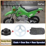 LHที่มีคุณภาพสูง 49cc ระบบไดรฟ์ t8f โซ่พร้อมกล่องเกียร์เฟืองหลังสำหรับมินิกระเป๋าจักรยาน/High qualit